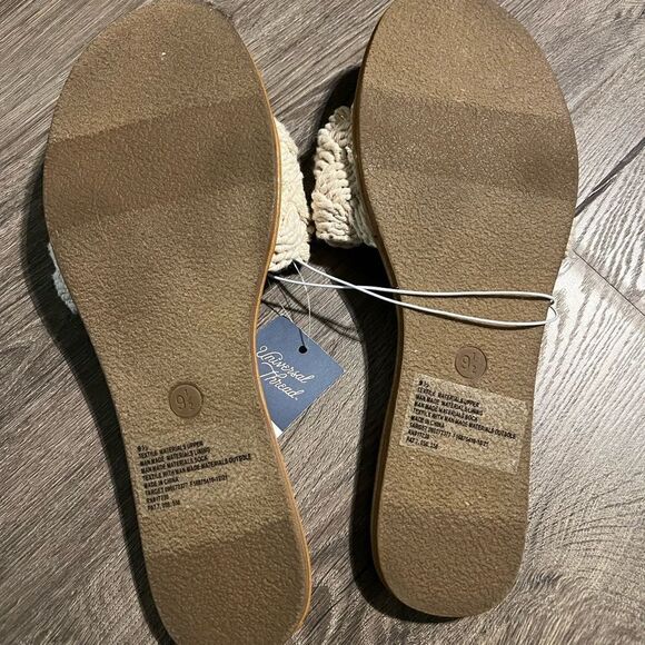 Universal Thread Women Rosie Woven slide Sandals size 9 1/2 - Picture 4 of 4